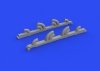 Eduard 632182 Yak-9T exhaust stacks PRINT ICM 1/32